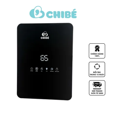 Máy Tiệt Trùng Sấy Khô UV Chibé CB018 - Dung Tích 18L, Màn Hình LED, Phím Cảm Ứng Siêu Nhạy, An Toàn Cho Mẹ và Bé