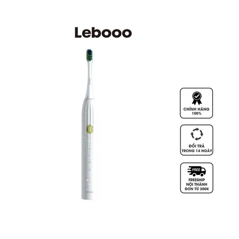 Bàn Chải Điện Lebooo S1 - 5 Chế Độ Làm Sạch Siêu Mềm, Đánh Răng Sạch Khỏe, Chăm Sóc Răng Miệng Hiệu Quả
