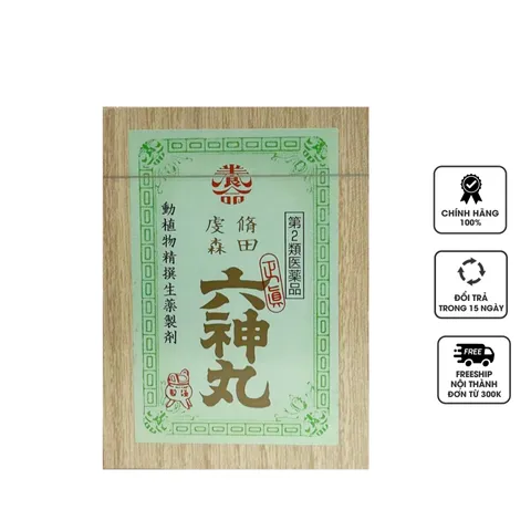 Viên uống hỗ trợ tim mạch Morita Rokujinmaru Nhật Bản - Cải thiện lưu thông và sức khỏe tim mạch từ thảo mộc tự nhiên