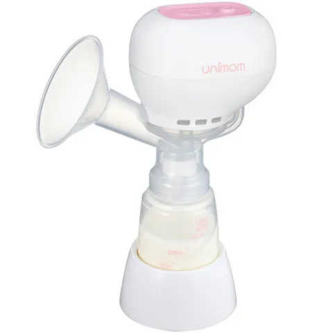 Máy Hút Sữa Unimom K-Pop Điện Đơn UM871098 Hồng - Thiết Kế Nhỏ Gọn, Chế Độ Hút 2 Giai Đoạn, Tiện Dụng Cho Mẹ