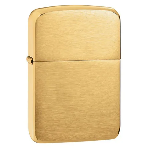 Bật Lửa Zippo 1941 Replica Brushed Brass Vàng Sang Trọng - Thiết Kế Tinh Tế, Thời Thượng, Phù Hợp Cho Người Yêu Thích Zippo