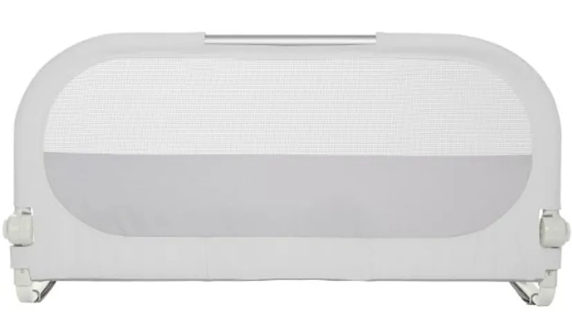 Thanh Chặn Giường Munchkin MK47046 Màu Ghi - Bảo Vệ Bé Ngủ An Toàn, Dễ Dàng Lắp Đặt và Vệ Sinh, Phù Hợp Trẻ Từ 2 Tuổi Trở Lên