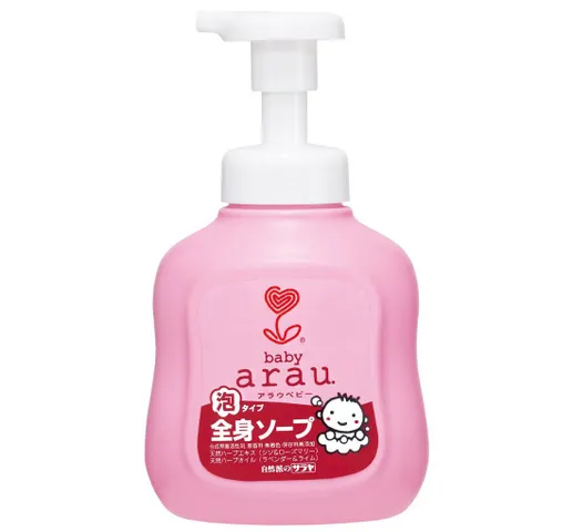 Sữa Tắm Cho Bé Arau Baby Nhật Bản Chiết Xuất Thảo Mộc Tự Nhiên - Dịu Nhẹ, An Toàn Cho Da Nhạy Cảm