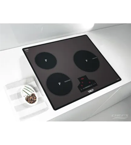 Bếp từ Chefs EH-IH535 - Bếp điện từ 3 vùng nấu, công suất 2100W, mặt kính Schott Ceran cao cấp, tiết kiệm điện, phù hợp mọi không gian bếp.