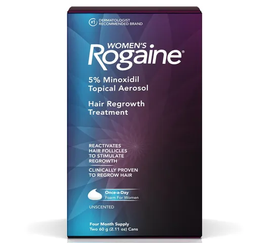 Dung dịch mọc tóc Women’s Rogaine 5% Minoxidil dạng bọt cho nữ - Giúp ngăn rụng tóc, kích thích mọc dày hơn hiệu quả cao