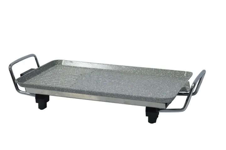 Vỉ Nướng Điện Vntech VN199 Nhỏ Gọn - Chất Liệu Vân Đá Chống Dính, Công Suất 1300W, 5 Mức Nhiệt Độ - Tiện Ích Nấu Nướng Tại Nhà