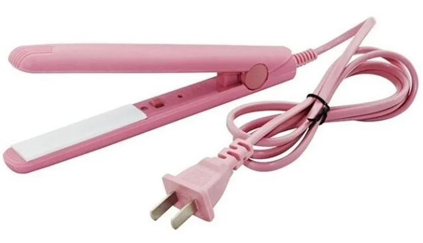 Máy Là Tóc Mini Hello Kitty Miss J Màu Hồng Dễ Thương - Làm Nóng Nhanh, Thiết Kế An Toàn Cho Mái Tóc, Phù Hợp Du Lịch