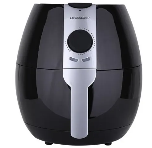 Nồi Chiên Không Dầu Lock&Lock ECF-302R Đen - Công Nghệ Rapid Air Giúp Chiên Thực Phẩm Ngon, Ít Dầu Mỡ, Dung Tích 3.2L