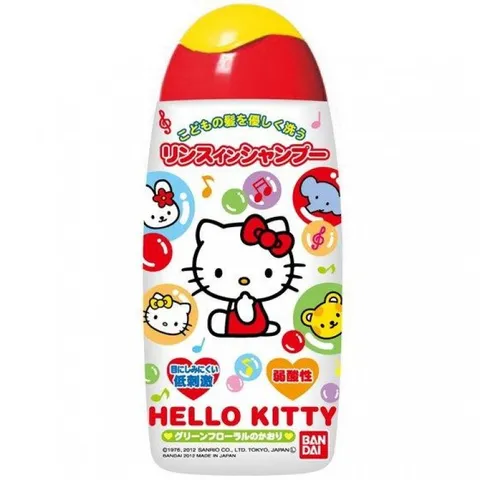 Sữa Tắm Hello Kitty Nhật Bản 2 Trong 1 Dành Cho Bé 150ml - Chăm Sóc Da Nhạy Cảm, Ngăn Ngừa Ngứa Da Đầu, An Toàn và Dịu Nhẹ