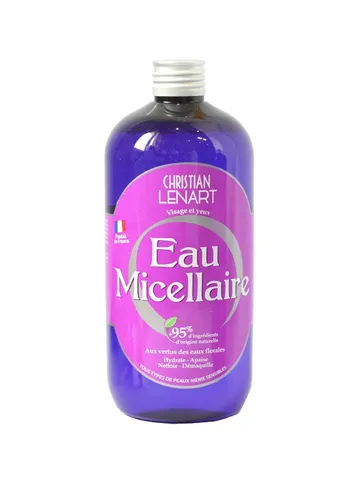 Nước Tẩy Trang Christian Lenart Eau Micellaire Pháp 500ml - Công Thức Dịu Nhẹ 95% Tự Nhiên, Dưỡng Ẩm Và Làm Sạch Da Mặt Hiệu Quả