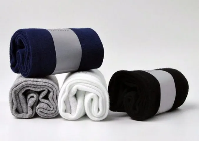 Hộp 10 Đôi Tất Nam Khử Mùi Hôi Chân Kaffdare Nhật Bản - Công Nghệ Nano Kháng Khuẩn, Thấm Hút Mồ Hôi Tốt