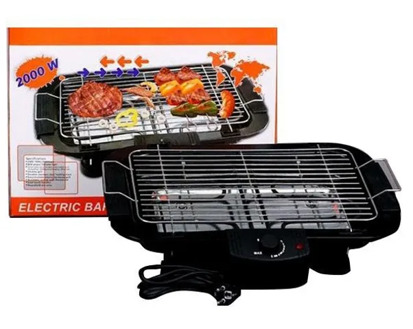 Bếp Nướng Điện Không Khói Barbecue Grill 2000W - Giải Pháp Nướng An Toàn, Thiết Kế Nhỏ Gọn, 5 Mức Nhiệt Độ Điều Chỉnh