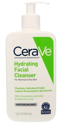 Sữa Rửa Mặt CeraVe Hydrating Cleanser - Dưỡng Ẩm Cho Da Thường, Da Khô, Phù Hợp Với Da Nhạy Cảm, Không Gây Kích Ứng