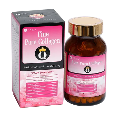 Viên uống chống lão hoá Fine Pure Collagen Q Nhật Bản