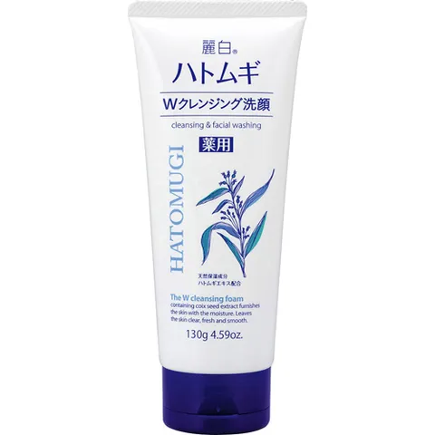 [Nhập khẩu] Sữa Rửa Mặt Hatomugi Naturie Ý Dĩ Nhật Bản 130g - Chiết Xuất Hạt Ý Dĩ Dưỡng Ẩm, Làm Sáng Da, Thích Hợp Cho Da Nhạy Cảm