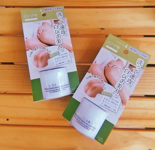 Kem làm sáng mờ thâm đầu gối Himecoto Nhật Bản - Dưỡng ẩm tự nhiên, làm sáng da, phù hợp cho đầu gối, khuỷu tay 50g