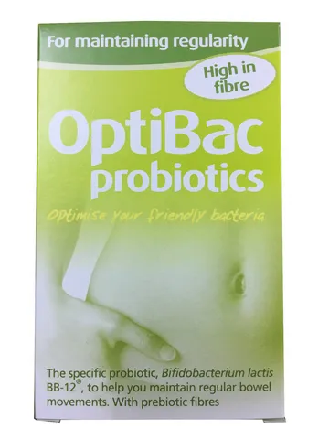 Men Vi Sinh Optibac Hỗ Trợ Cải Thiện Táo Bón Cho Trẻ Trên 1 Tuổi - 5 Tỷ Lợi Khuẩn Và Sợi Fructozo Từ Anh