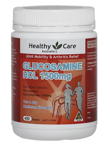 Viên uống Healthy Care Glucosamine HCL 1500mg 400 Viên