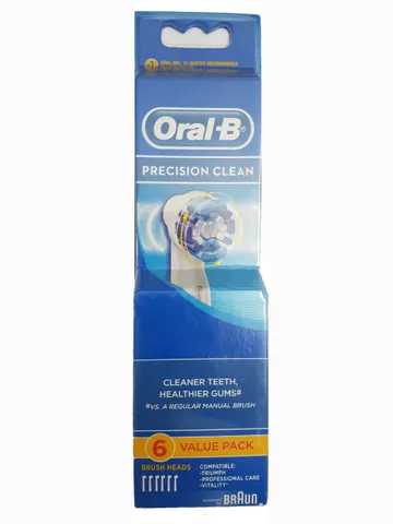 Set 5 đầu bàn chải điện Precision Clean Oral-B - Lông mềm mại, làm sạch hiệu quả mà không gây tổn thương nướu, Tây Bắc