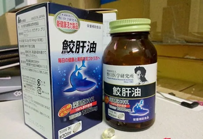Viên Uống Dầu Gan Cá Noguchi 1300mg Nhật Bản - Tăng Cường Sức Khỏe Não Bộ, Thị Lực, Tim Mạch - TPCN Chất lượng Cao