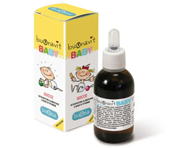 Vitamin Tổng Hợp Nhỏ Giọt Buonavit Baby 20ml Nhập Khẩu Ý - Bổ Sung Vitamin A, D, E, Tăng Cường Sức Đề Kháng Cho Trẻ Nhỏ