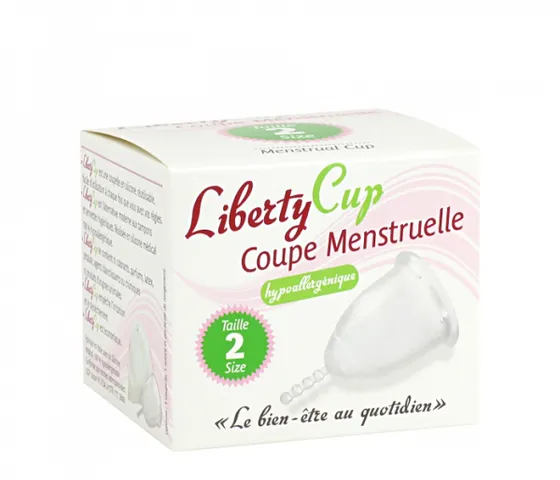 Cốc Nguyệt San Liberty Cup Pháp - Thiết Kế Tiện Lợi, Thân Thiện Môi Trường, Dành Cho Phụ Nữ, Sử Dụng Đến 10 Năm