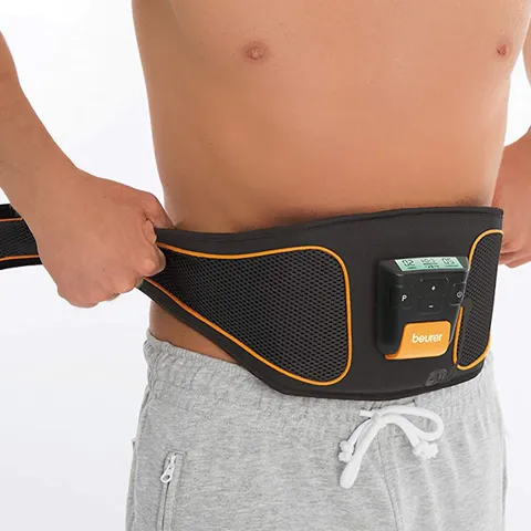 Đai Massage Bụng Xung Điện Beurer EM37 - Giúp Săn Chắc Cơ Bụng với 5 Chương Trình và Cường Độ Điều Chỉnh, Pin AAA Tiện Dụng
