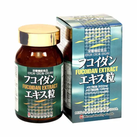 Viên uống Minami Okinawa Fucoidan Extract hỗ trợ tăng sức đề kháng