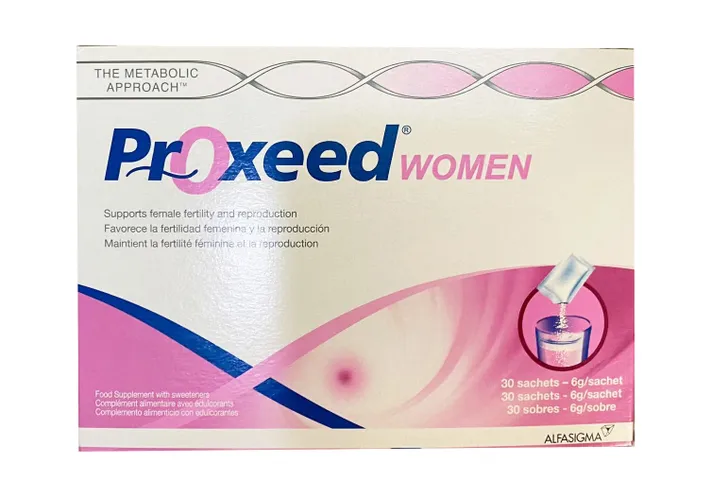 Viên Uống Proxeed Women Tăng Khả Năng Thụ Thai - Hỗ Trợ Sức Khỏe Sinh Sản Nữ Giới Từ Sigma-Tau, Hộp 30 Gói