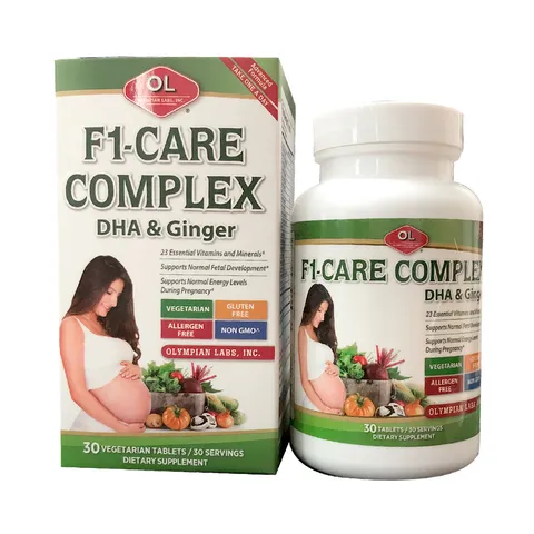 (Hàng nhập khẩu) Vitamin Tổng Hợp F1 Care Complex - Bổ Sung 23 Vitamin & Khoáng Chất Cho Bà Bầu