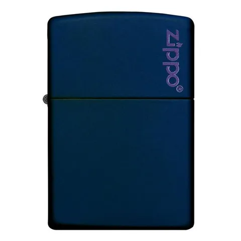 Bật Lửa Zippo Navy Matte 239ZL - Bật Lửa Chất Lượng Cao với Logo Zippo, Màu Xanh Hải Quân Ấn Tượng
