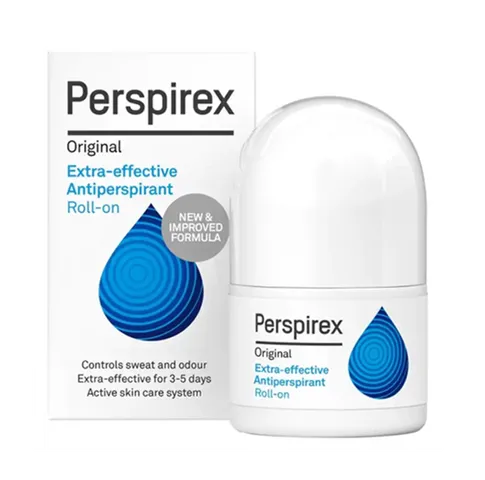 [Hàng nhập khẩu] Lăn khử mùi Perspirex Original 20ml - Giải pháp ngăn mùi hôi hiệu quả cho nam nữ, phù hợp với mọi loại da