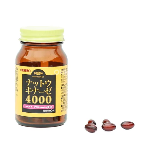 [Date T6/2027] Viên Uống Orihiro Nattokinase 4000FU Nhật Bản - Bổ Não, Tăng Cường Trí Nhớ, Hỗ Trợ Tuần Hoàn Máu