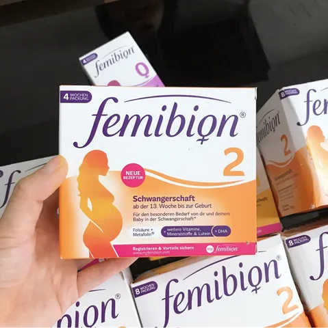 Vitamin Tổng Hợp Cho Bà Bầu Femibion Số 2 - Hỗ Trợ Phát Triển Thai Nhi và Ngăn Ngừa Dị Tật - 112 Viên Uống Chính Hãng