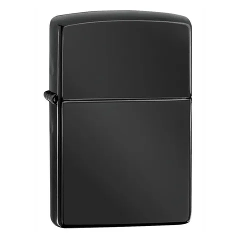 Zippo Ebony 24756 Đen Gỗ Mun - Bật Lửa Cao Cấp Classic với Thiết Kế Đơn Giản, Sang Trọng và Bóng Láng, Hàng Chính Hãng USA