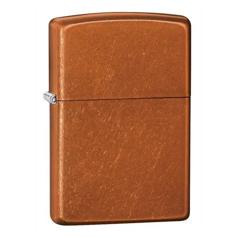 Bật Lửa Zippo Toffee Nâu 21184 - Thiết Kế Classic Bóng Bẩy, Màu Coffee Độc Đáo, Hàng Chính Hãng USA