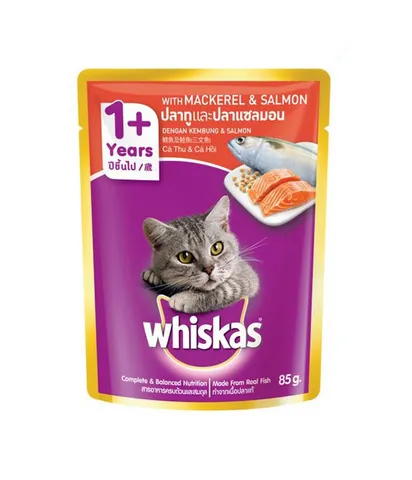 Pate Cho Mèo lớn Whiskas Từ 1 Tuổi