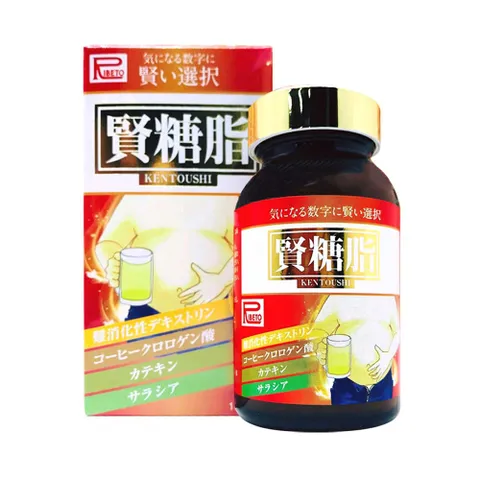 Viên uống hỗ trợ đường huyết Ribeto Shoji Takasi Kentoushi 180 viên - Cải thiện sức khỏe, giảm mỡ bụng, an toàn từ thiên nhiên