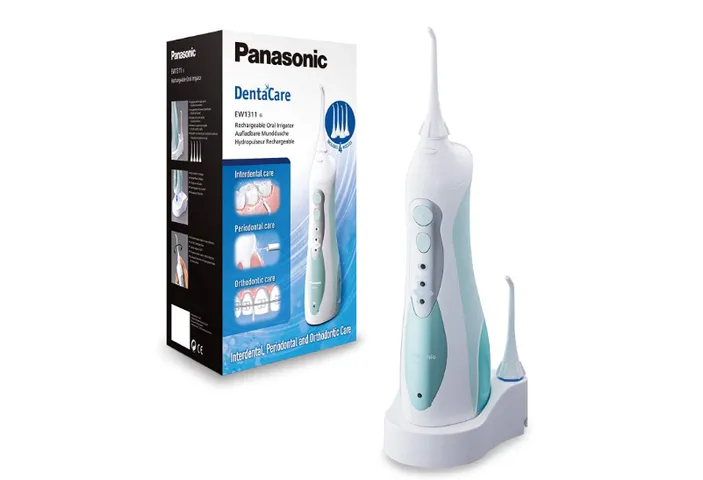 Máy Tăm Nước Panasonic EW1311W - Thiết Bị Chăm Sóc Răng Miệng Không Dây, Giúp Làm Sạch Kẽ Răng và Massage Nướu Hữu Ích Cho Gia Đình