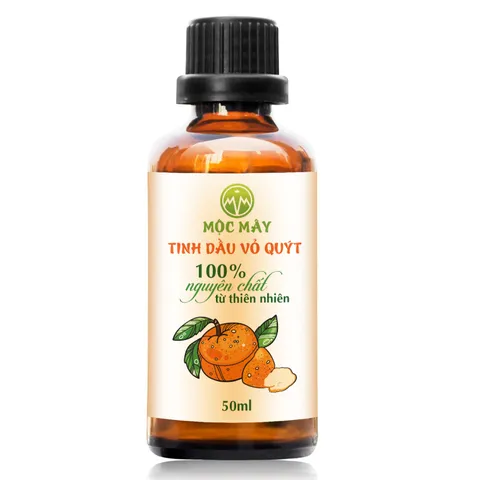 Tinh Dầu Quýt Mộc Mây 100% Nguyên Chất Từ Thiên Nhiên - Tinh Dầu Xông Phòng Giúp Thư Giãn, Làm Sáng Da, Cải Thiện Mụn 10ml/50ml/100ml