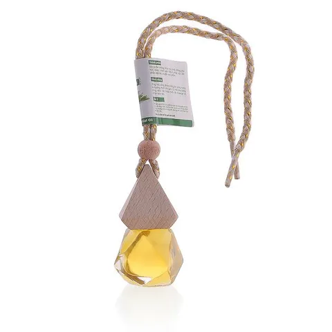 Tinh Dầu Treo Xe Hơi & Tủ Áo Lorganic - Khử Mùi & Thư Giãn Tinh Thần Hương Bưởi, Chanh, Sả Chanh 10ml