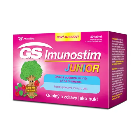 Viên ngậm Gs Imunostim Junior Tăng Cường Miễn Dịch Cho Bé - Hỗ Trợ Ngăn Ngừa Nhiễm Khuẩn Đường Hô Hấp, Hương Vị Ngon Miệng 30 Viên