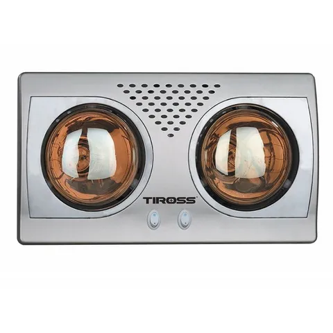 Đèn Sưởi Nhà Tắm 2 Bóng 550W Tiross TS9291 - Làm Ấm Nhanh, Thiết Kế Sang Trọng, Tiện Dụng Cho Mùa Đông Việt Nam