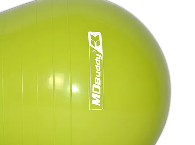 Bóng tập Yoga bầu dục MDBuddy MD1232 - Dụng cụ thể thao chất lượng cao, hỗ trợ tập luyện tại nhà, chất liệu PVC bền bỉ, chống trơn trượt.