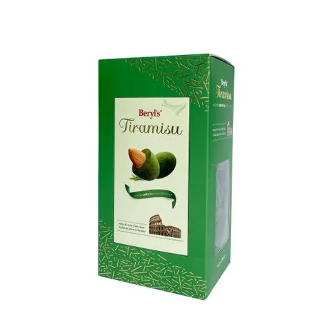 Kẹo Hạnh Nhân Tiramisu Beryl's Hảo Hạng - Hương Vị Socola Đen, Trắng, Sữa & Trà Xanh - Quà Tết Hoàn Hảo, Ngọt Ngào, Sang Trọng
