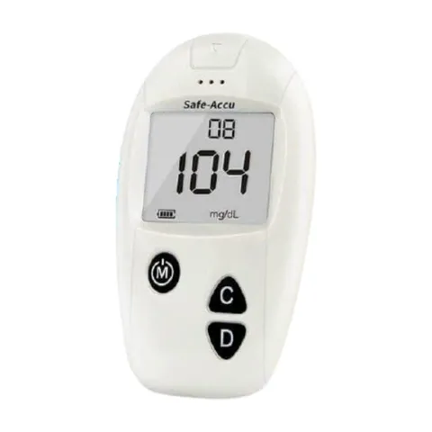 Máy Đo Đường Huyết Safe Accu Sinocare - Bộ 50 Que Thử và 50 Kim, Kết Quả Nhanh Chóng, Dễ Sử Dụng, Công Nghệ Đức