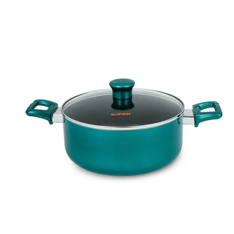 Nồi chống dính cao cấp Supor HT18203-T24 24cm - Dùng cho mọi loại bếp, truyền nhiệt nhanh, nấu ăn ngon không bị dính, bền đẹp dễ vệ sinh.