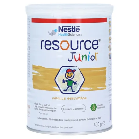 Sữa Tăng Cân Resource Junior 400g Đức - Dinh Dưỡng Hỗ Trợ Trẻ 1-10 Tuổi Chậm Lớn, Cải Thiện Hệ Tiêu Hóa, Tăng Cường Đề Kháng