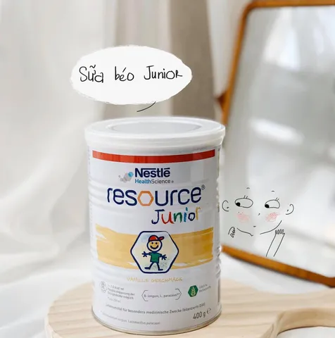 Sữa Tăng Cân Resource Junior 400g Đức - Dinh Dưỡng Hỗ Trợ Trẻ 1-10 Tuổi Chậm Lớn, Cải Thiện Hệ Tiêu Hóa, Tăng Cường Đề Kháng
