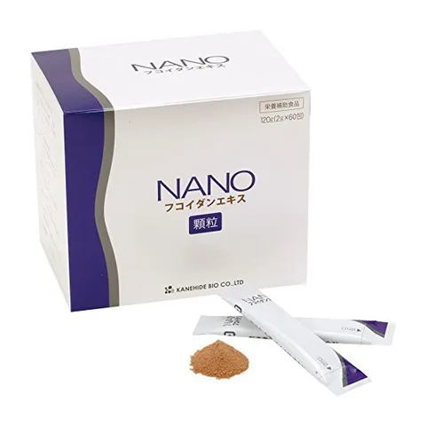 Nano Fucoidan Extract Granule Nhật Bản - Hỗ trợ tăng cường sức khỏe từ tảo nâu Mozuku - Hộp 60 gói dễ uống, hấp thụ nhanh